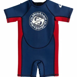Quiksilver 1.5mm Short Sleeve Back Zip Springsuit - Toddler Boys'