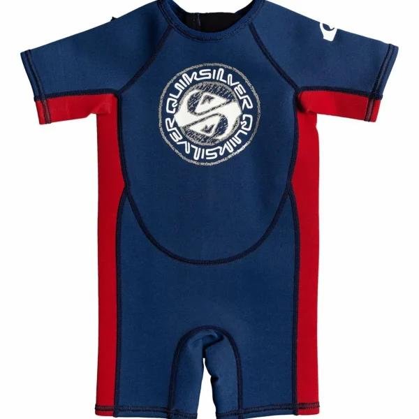 Quiksilver 1.5mm Short Sleeve Back Zip Springsuit - Toddler Boys'