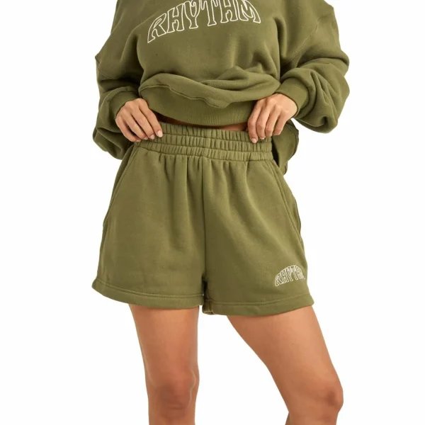 Women Rhythm College Fleece Shorts - Women's
