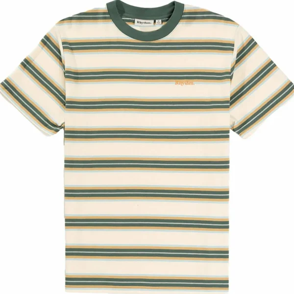 Rhythm Everyday Stripe Short-Sleeve T-Shirt - Men's