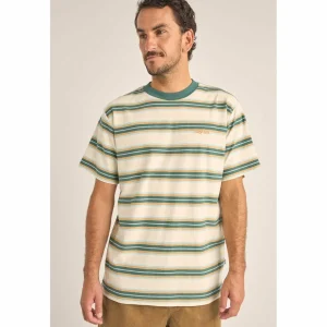 Rhythm Everyday Stripe Short-Sleeve T-Shirt - Men's