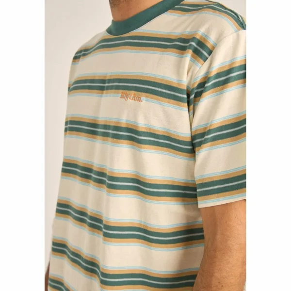 Rhythm Everyday Stripe Short-Sleeve T-Shirt - Men's