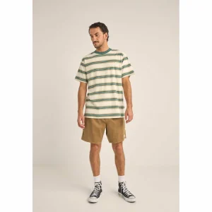 Rhythm Everyday Stripe Short-Sleeve T-Shirt - Men's