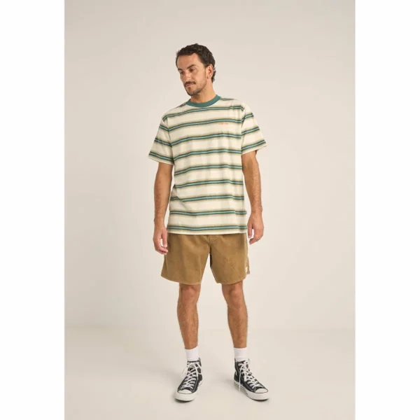 Rhythm Everyday Stripe Short-Sleeve T-Shirt - Men's