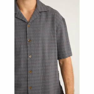 Rhythm Relaxed Texture Short-Sleeve Shirt - Men's