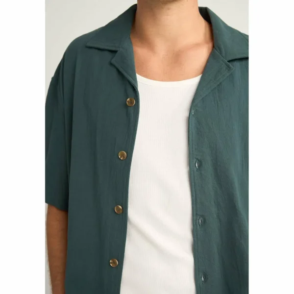 Rhythm Relaxed Texture Short-Sleeve Shirt - Men's