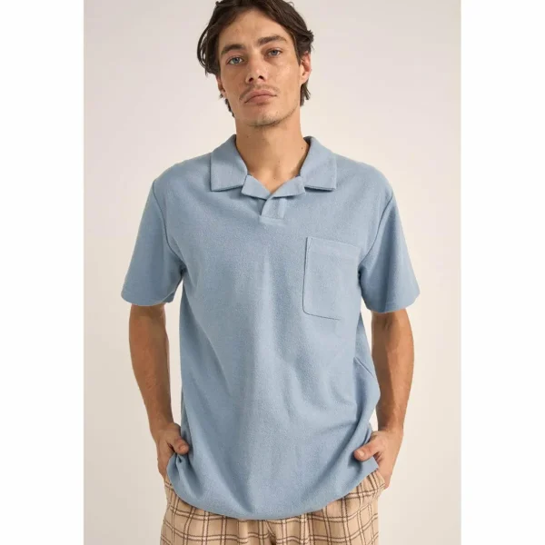 Rhythm Vintage Terry Polo - Men's