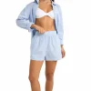 Women Rhythm Zephyr Stripe Shorts - Women's