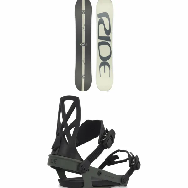 Ride Agenda Snowboard + A-4 Snowboard Bindings 2025