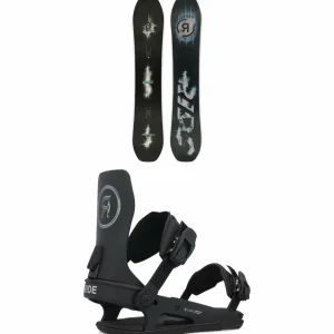 Ride Algorythm Snowboard + C-6 Snowboard Bindings 2025