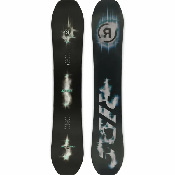 Ride Algorythm Snowboard + C-6 Snowboard Bindings 2025