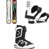 Ride Burnout Snowboard + A-6 Snowboard Bindings + Deadbolt Zonal Snowboard Boots 2025