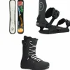 Ride Burnout Snowboard + C-6 Snowboard Bindings + Fuse Snowboard Boots 2025