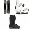 Ride Deep Fake Snowboard + CL-6 Snowboard Bindings + Cadence Snowboard Boots - Women's 2025