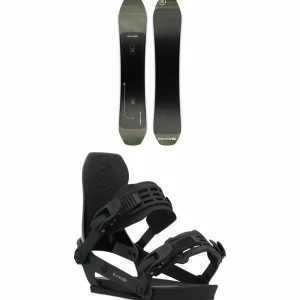 Ride Deep Fake Snowboard + A-10 Snowboard Bindings 2025