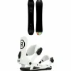 Ride Deep Fake Snowboard + C-9 Snowboard Bindings 2024