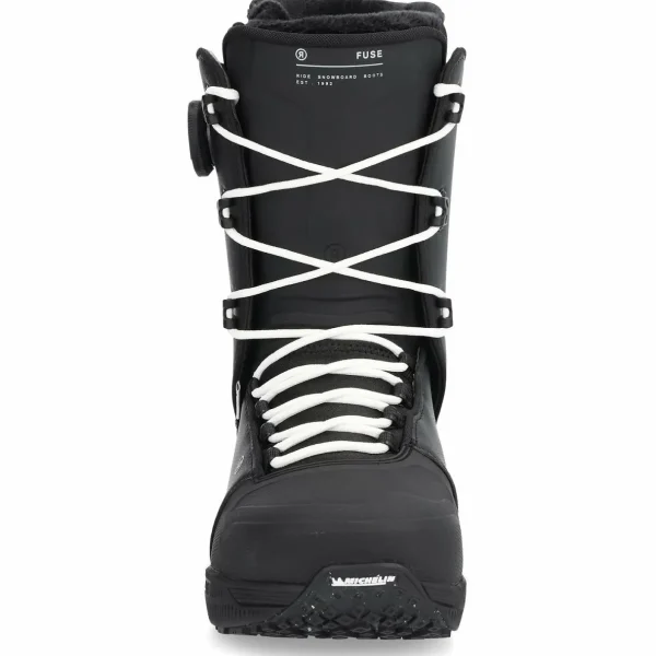 Ride Kink Snowboard + C-6 Snowboard Bindings + Fuse Snowboard Boots 2025