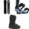 Ride Magic Stick Snowboard + AL-6 Snowboard Bindings + Karmyn Zonal Snowboard Boots - Women's 2025