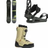 Ride Manic Snowboard + C-4 Snowboard Bindings + Jackson Snowboard Boots 2025