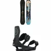 Ride Shadowban Snowboard + A-6 Snowboard Bindings 2025