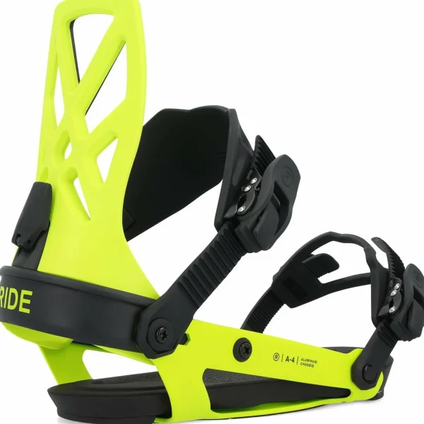 Ride Smokescreen Snowboard + A-4 Snowboard Bindings 2025