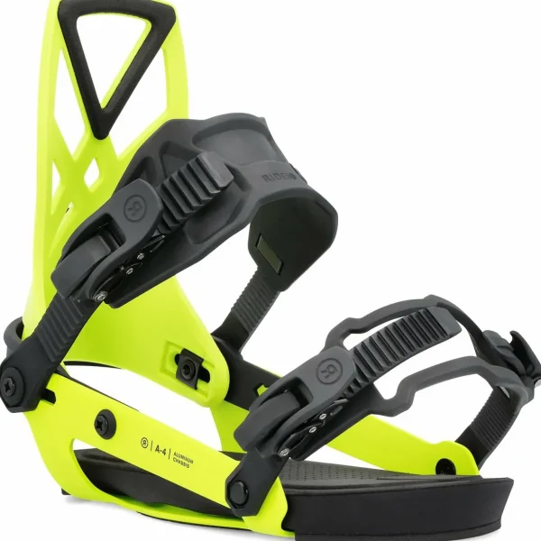 Ride Smokescreen Snowboard + A-4 Snowboard Bindings 2025