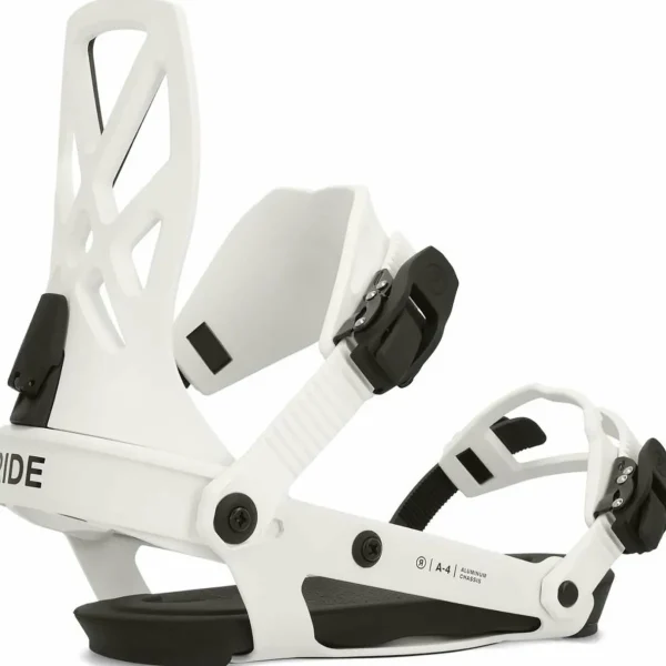 Ride Smokescreen Snowboard + A-4 Snowboard Bindings 2025