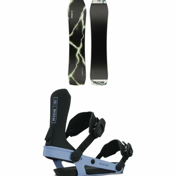 Ride Superpig Snowboard + AL-6 Snowboard Bindings - Women's 2025