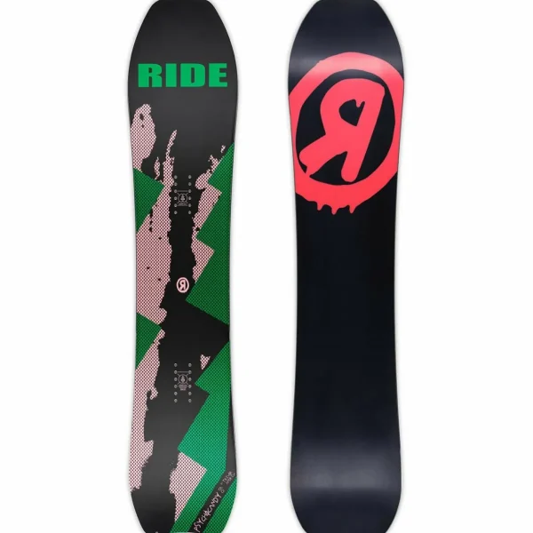 Ride x Trevor Andrew Psychocandy Snowboard + A-6 x Trevor Andrew Snowboard Bindings 2025