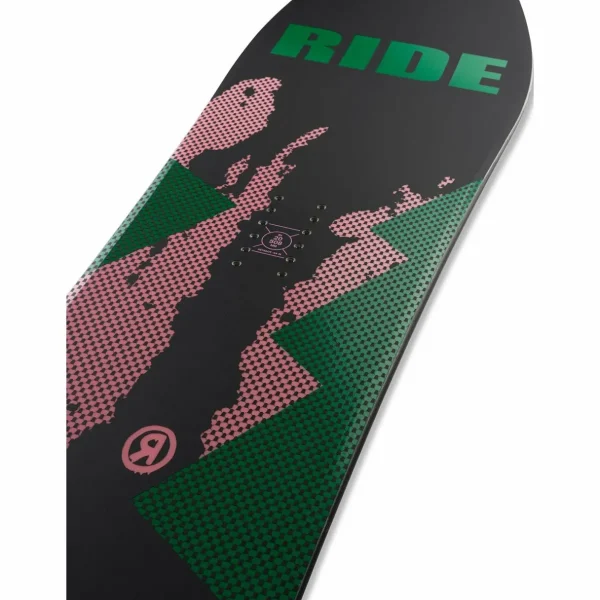 Ride x Trevor Andrew Psychocandy Snowboard + A-6 x Trevor Andrew Snowboard Bindings 2025