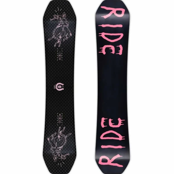 Ride x Trevor Andrew Zero Snowboard + A-6 x Trevor Andrew Snowboard Bindings + Trevor Andrew Lasso Snowboard Boots 2025
