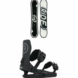 Ride Zero Snowboard + C-6 Snowboard Bindings 2025