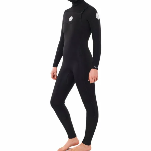 Rip Curl 5/4 Dawn Patrol Chest Zip Hooded Wetsuit - Women's
