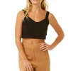 Women Rip Curl Premium Surf Crop Top - Women's