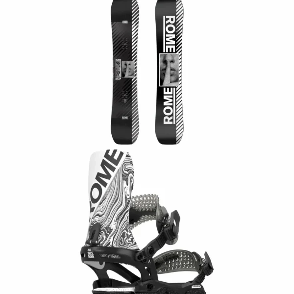 Rome Agent Pro Snowboard + Katana Snowboard Bindings 2025
