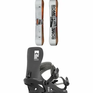 Rome Agent Snowboard + Trace Snowboard Bindings 2025