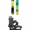 Rome Artifact Snowboard + Vice Snowboard Bindings 2025