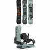Rome Mechanic Snowboard + Union STR Snowboard Bindings 2025