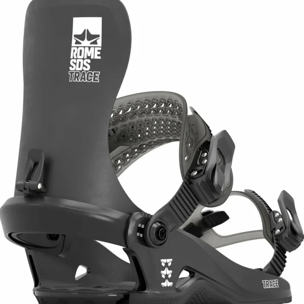 Rome Mechanic Snowboard + Trace Snowboard Bindings 2025