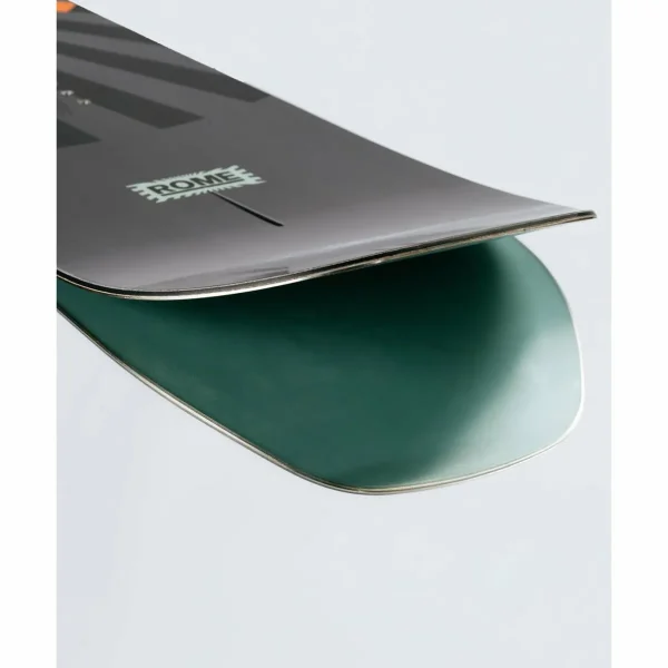 Rome Mechanic Snowboard + Trace Snowboard Bindings 2025
