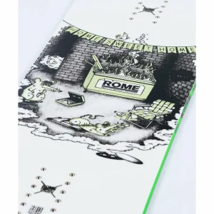Rome Party Mod Snowboard + 390 Boss Snowboard Bindings 2025
