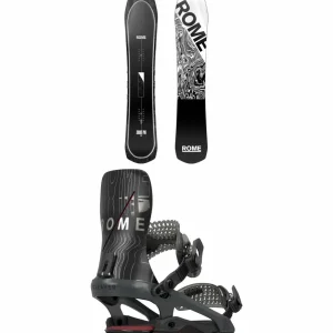 Rome Ravine Pro Snowboard + Cleaver Snowboard Bindings 2025