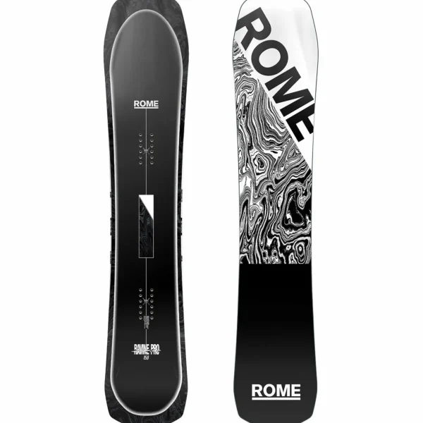 Rome Ravine Pro Snowboard + Cleaver Snowboard Bindings 2025