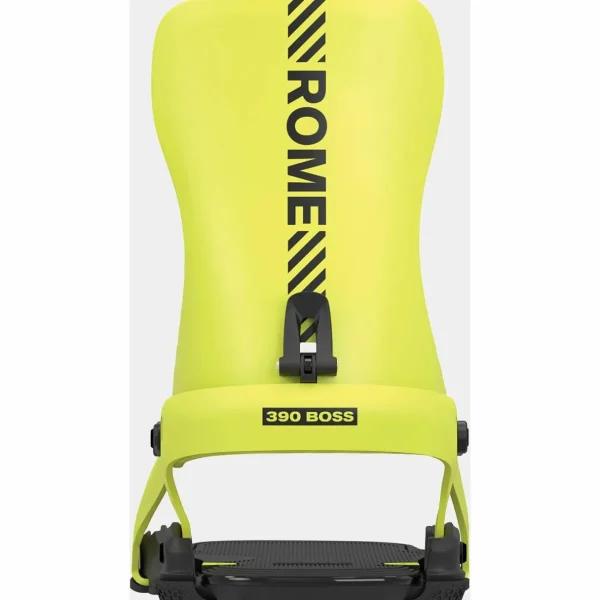 Rome Stale Crewzer Snowboard + 390 Boss Snowboard Bindings 2025