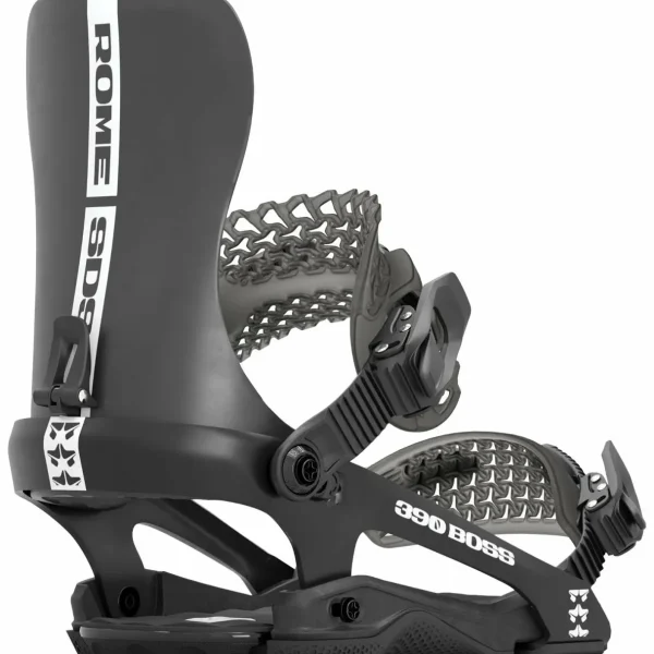Rome Stale Crewzer Snowboard + 390 Boss Snowboard Bindings 2025