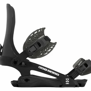Rome Stale Crewzer Snowboard + 390 Boss Snowboard Bindings 2025