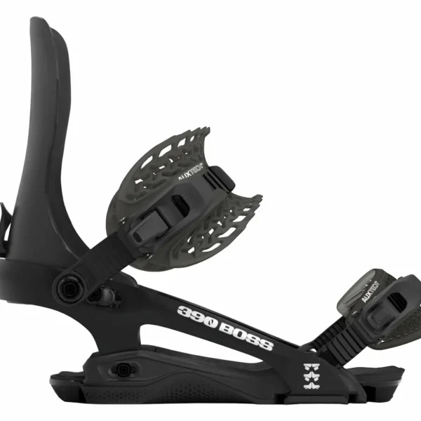 Rome Stale Crewzer Snowboard + 390 Boss Snowboard Bindings 2025