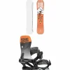 Rome Stale Fish Snowboard + Vice Snowboard Bindings 2025
