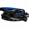 Ronix 11" Hide Grip Handle + 25 ft 4-Section PU Syn. Bungee Surf Rope