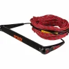 Ronix Combo 4.0 Hide Stich Grip Wakeboard Handle + 75 ft Solin Rope 2024